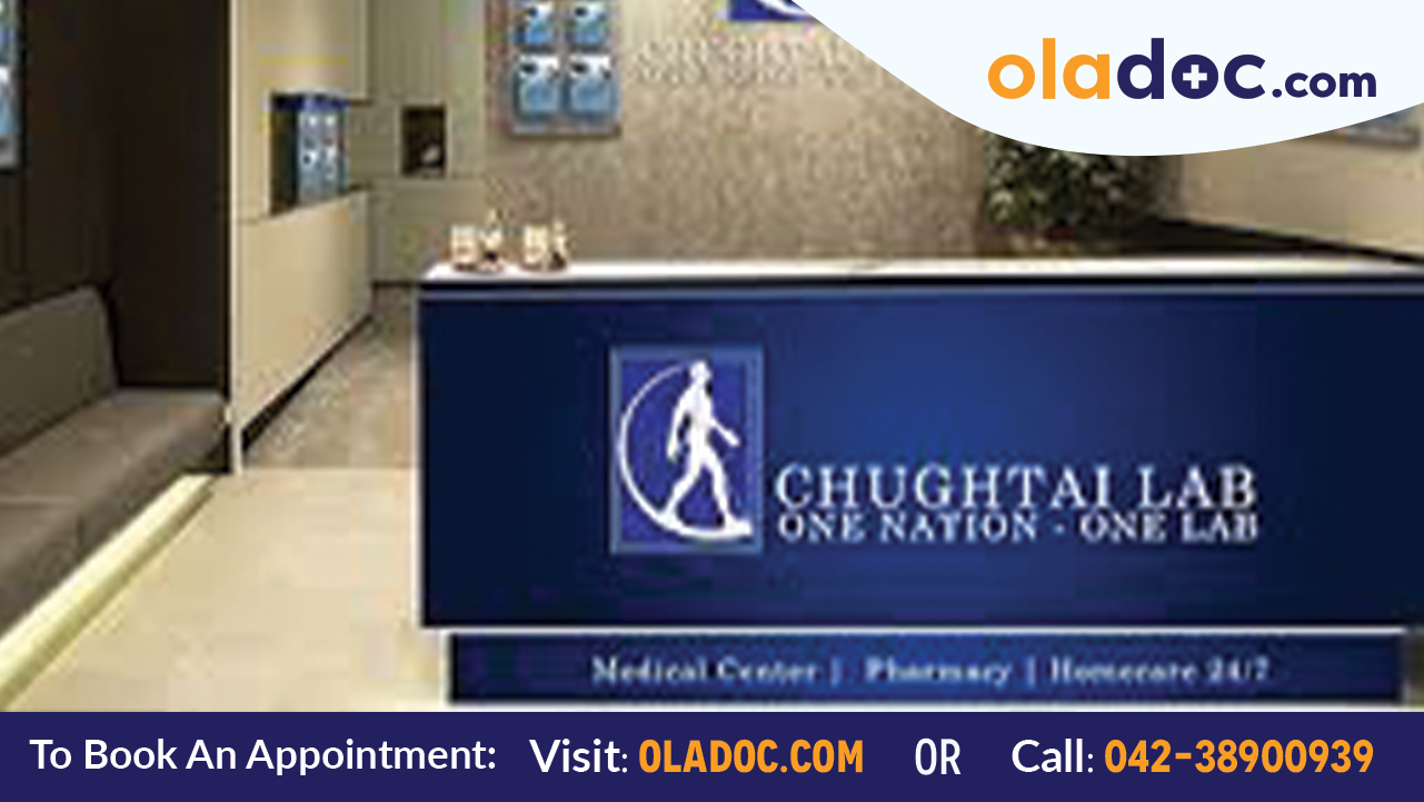 Chughtai Lab, Multan (20 DISCOUNT) Radiology Lab at Chughtai Lab
