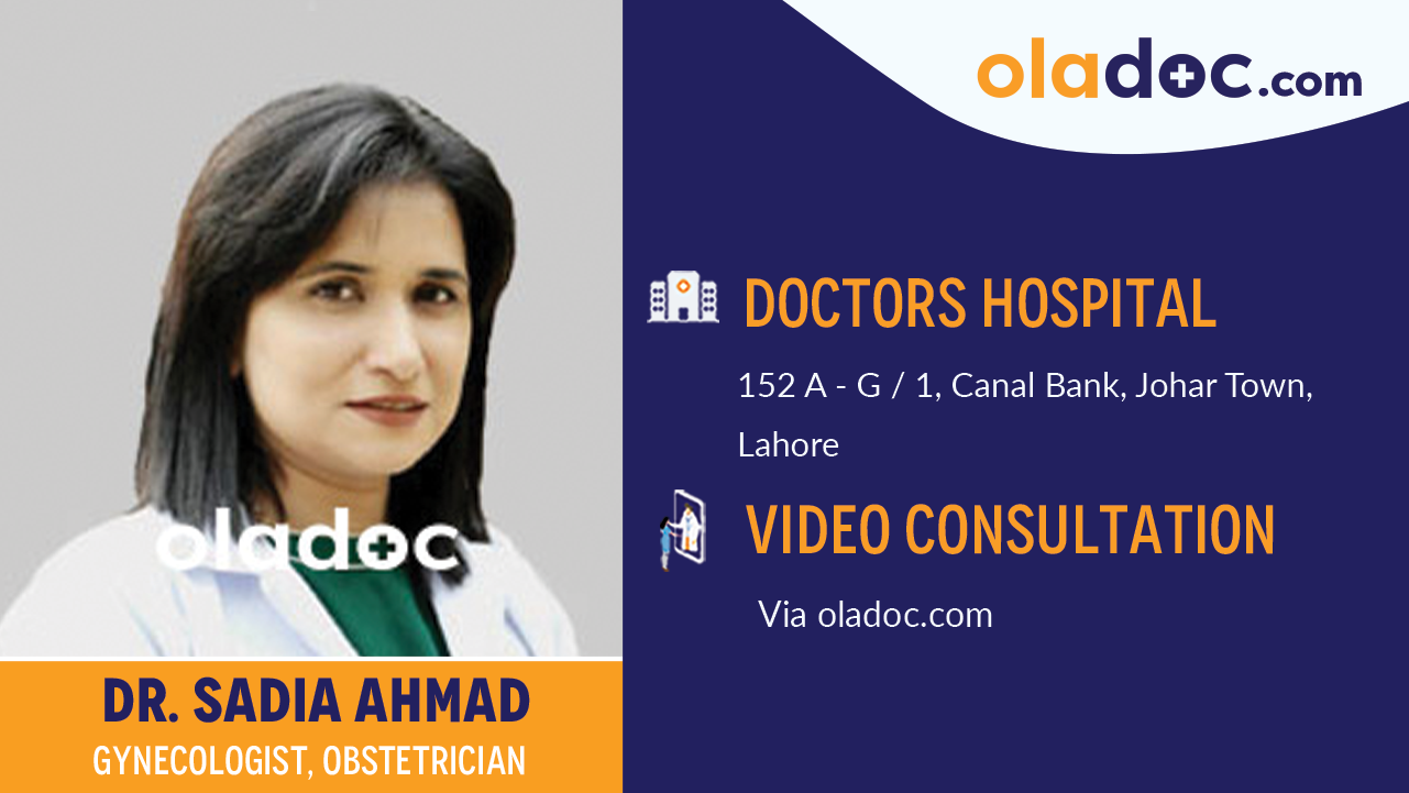 Practice location of dr sadia ahmad