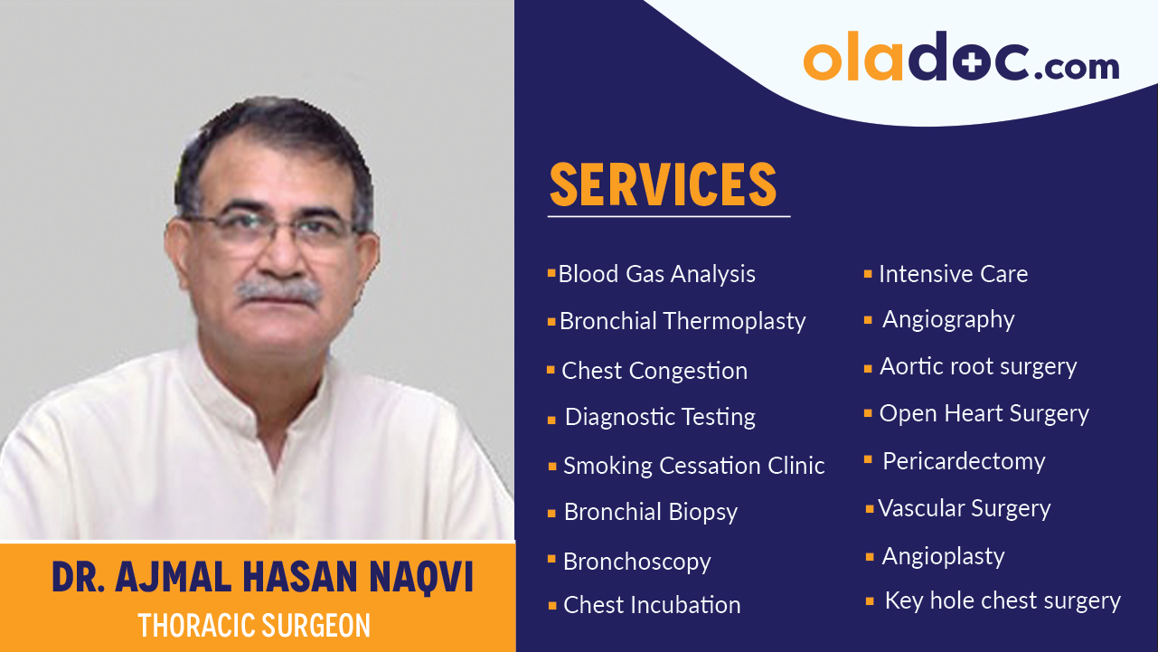 Services  provided by  Dr. Ajmal Hasan Naqvi