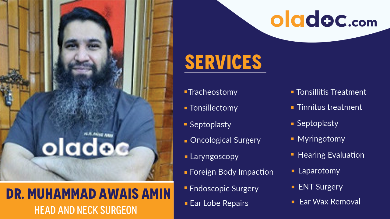 Services  provided by  Dr. Muhammad Awais Amin
