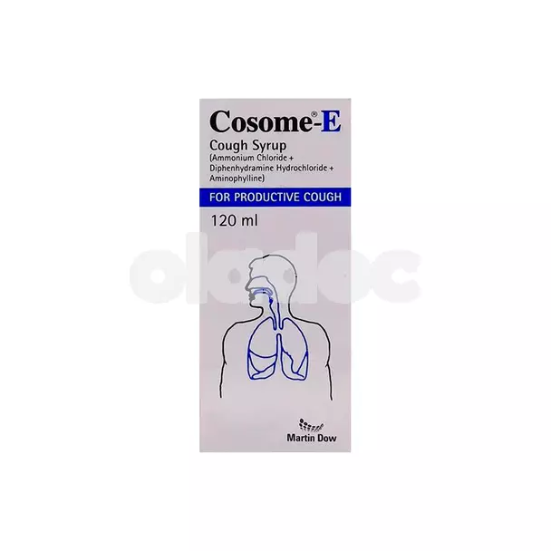 CosomeE Syrup 120ml Uses, Side Effects, Price in Pakistan