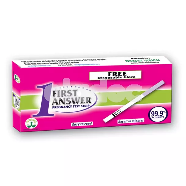 Bright Vision First Answer Pregnancy Test Strip Uses, Side Effects
