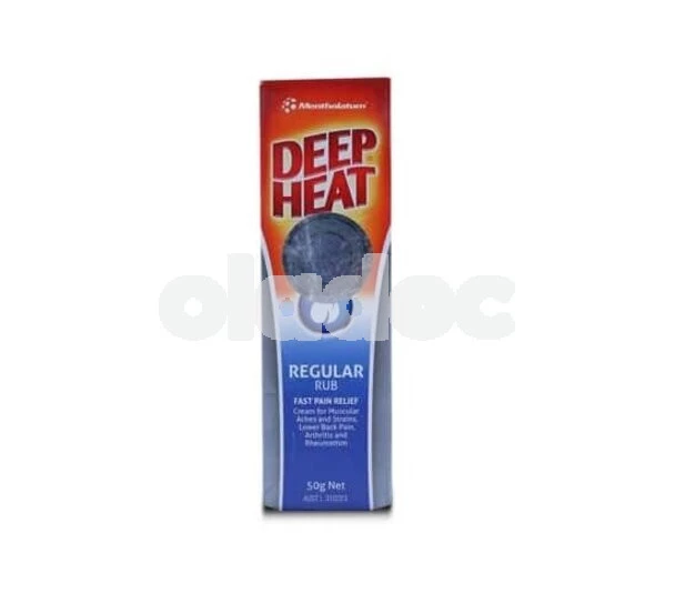 Deep Heat Cream 50g Uses, Side Effects, Price in Pakistan