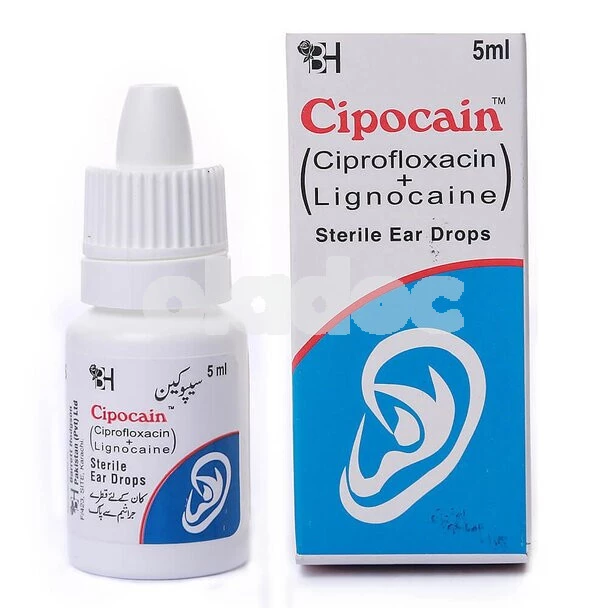 Cipocain Ear Drops Uses, Side Effects, Price in Pakistan