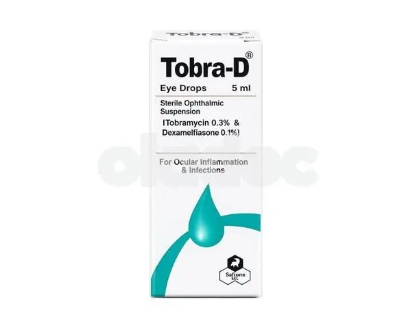 Tobra-D 0.1%/0.3% drops 