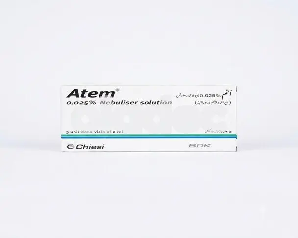 Atem Nebuliser Solution 0.025%
