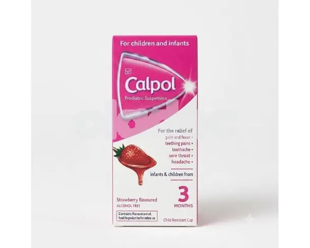 Calpol Pead Suspension Strawberry 100ml