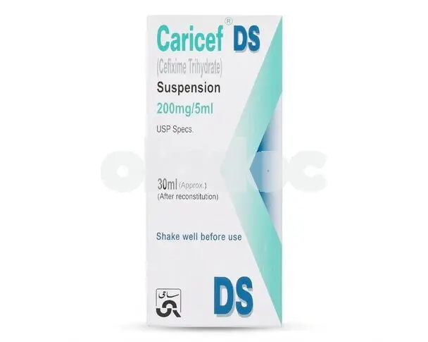 Caricef Ds Suspension 200mg 30ml