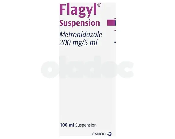 Flagyl Suspension 200mg / 5ml