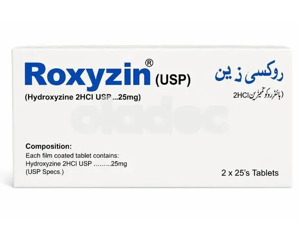 Roxyzin Tablet 25mg