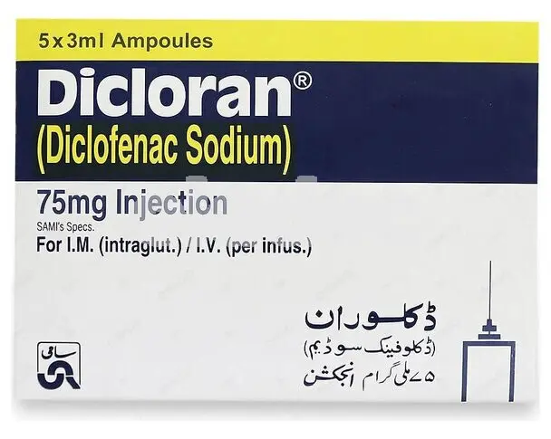 Diclofenac Sodium Injection 75mg / 3ml