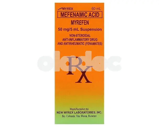 Mefenamic Acid suspension 50mg