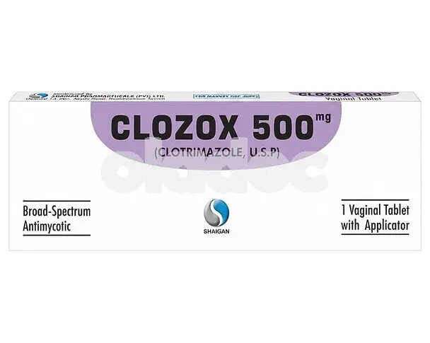 Clozox Vaginal Tablet 500mg
