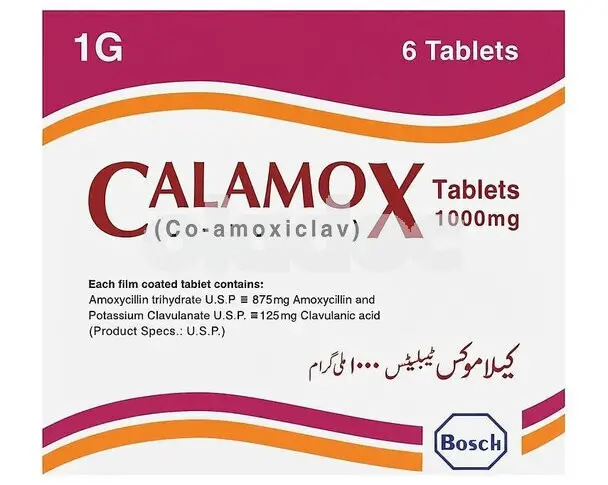 Calamox tablet 1G