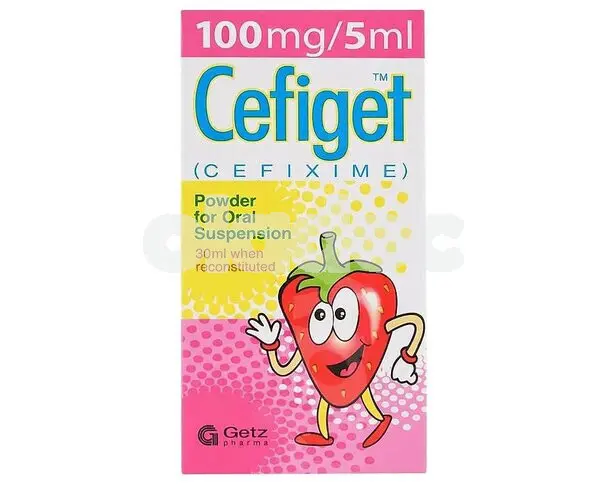 Cefiget suspension 100 mg / 5 ml
