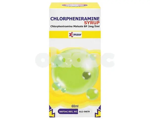 Chlorpheniramine syrup 2mg / 5ml