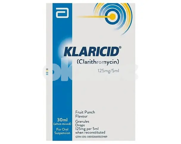 Klaricid Suspension 125mg / 5ml