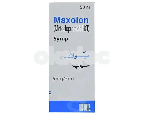 Maxolon syrup 5mg / 5ml
