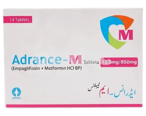 Adrance-M Tablet 5mg / 850mg