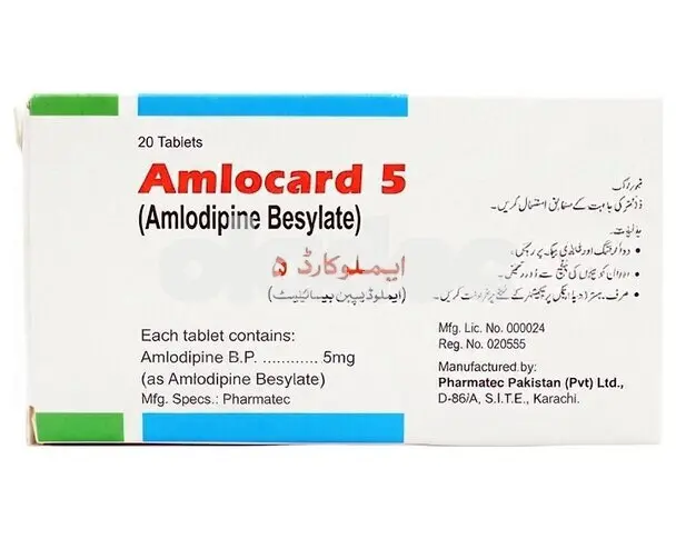 Amlocard 5 Tablet 5mg
