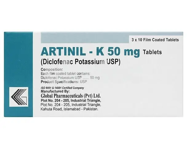 Artinil-K Tablet 50mg