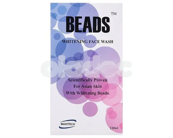 Beads face wash
