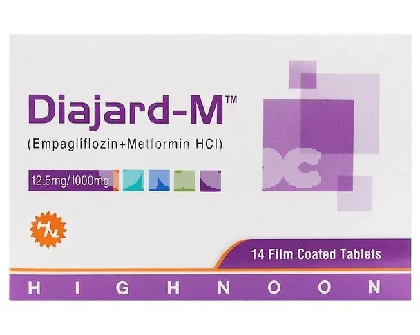 Diajard-M Tablets 500mg / 12.5mg