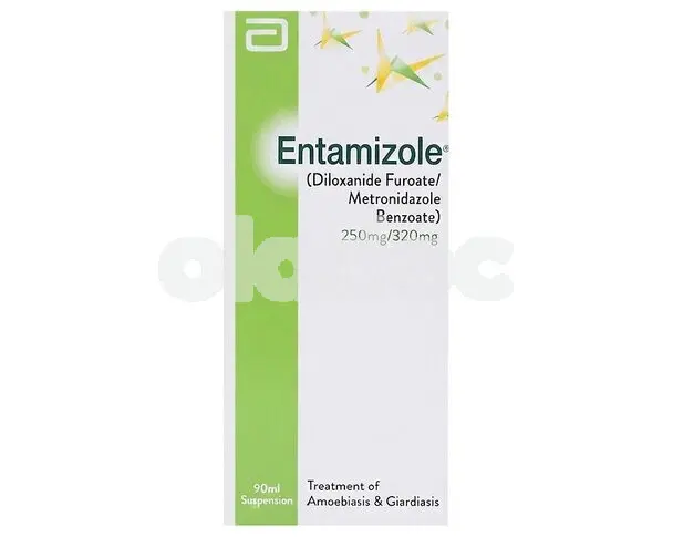 Entamizole suspension 250mg / 200mg