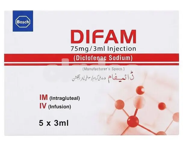 Diclofenac Sodium Injection 75mg / 3ml