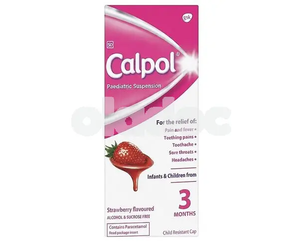 Calpol Syrup Suspension 120mg