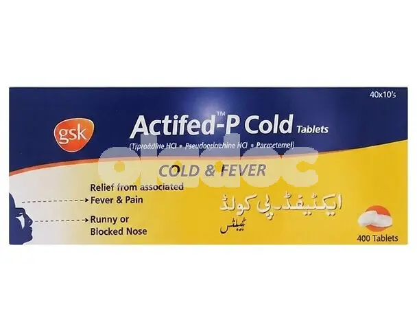 Actifed-P Cold Tablet