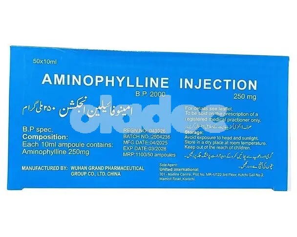 Aminophylline Injection 250 mg
