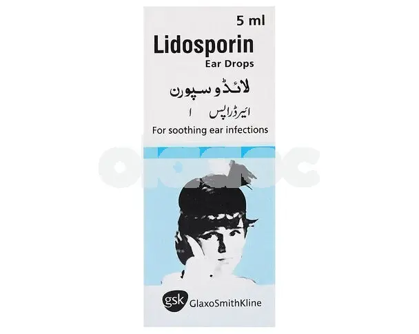 Lidosporin Ear Drops 5ml