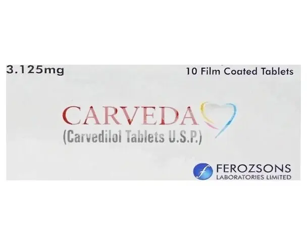 Carveda Tablet 3.125mg