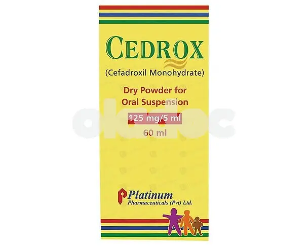 Cedrox Suspension 125mg / 5ml