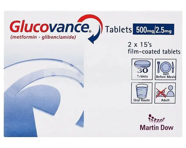 Glucovance Tablet 2.5mg / 500mg