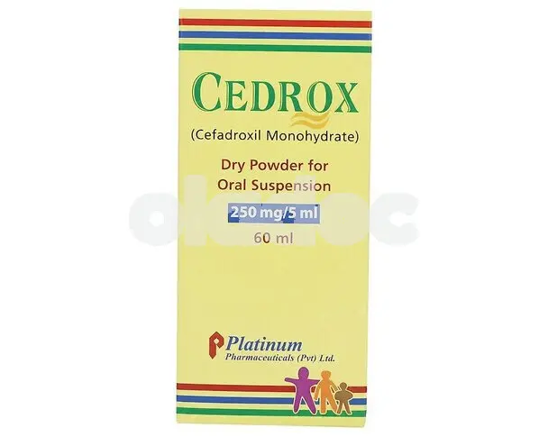 Cedrox Suspension 250mg / 5ml