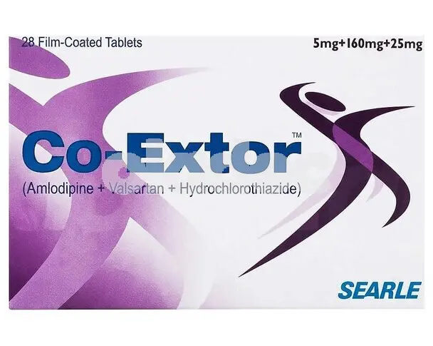 Co-Extor Tablet 5mg / 160 mg / 25 mg
