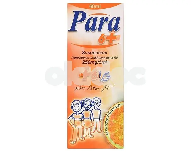 Para 6+ Suspension 250mg