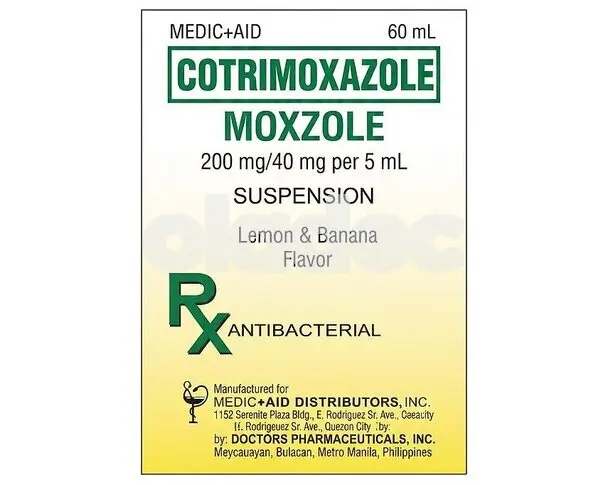 Co-Trimoxazole Suspension 40mg / 200mg
