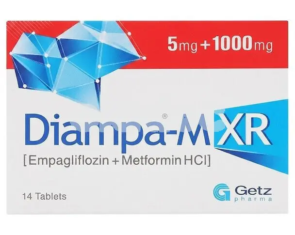 Diampa-M Tablet 5mg / 1000mg