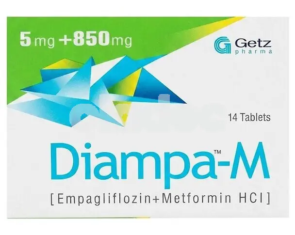 Diampa-M Tablet 5mg / 850mg