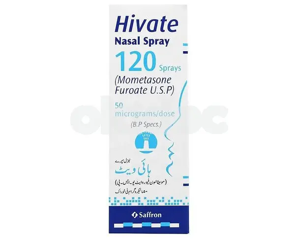 Hivate Nasal Spray 50mcg