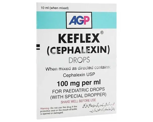 Keflex Drops 100mg / ml