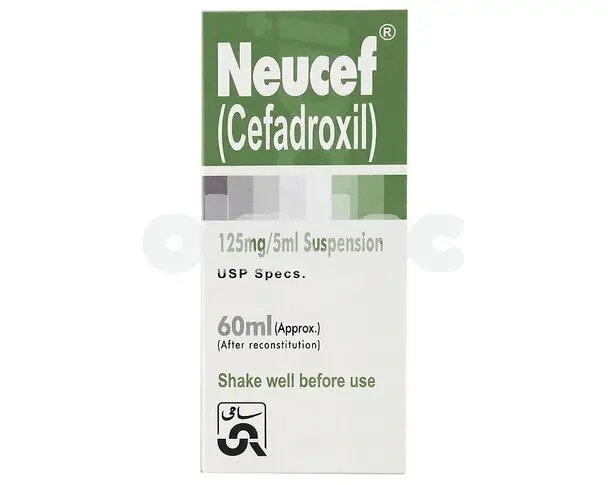 Neucef suspension 125mg / 5ml