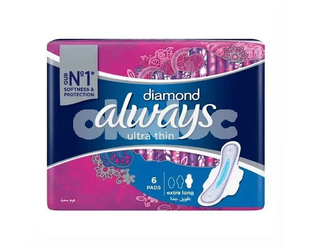 Always Diamond Ultra Thin Sanitary Napkins