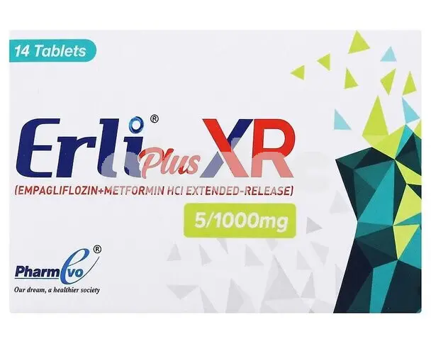 Erli Plus Tablet 5mg / 1000mg