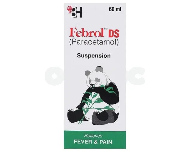 Febrol DS Suspension 250mg