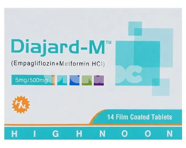 Diajard-M Tablets 5mg / 500mg