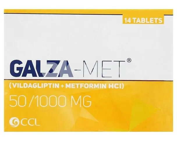 Galza-Met Tablet 50mg / 1000mg